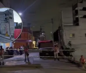 Terror en Naucalpan: Difunden video de edificio a punto de derrumbarse