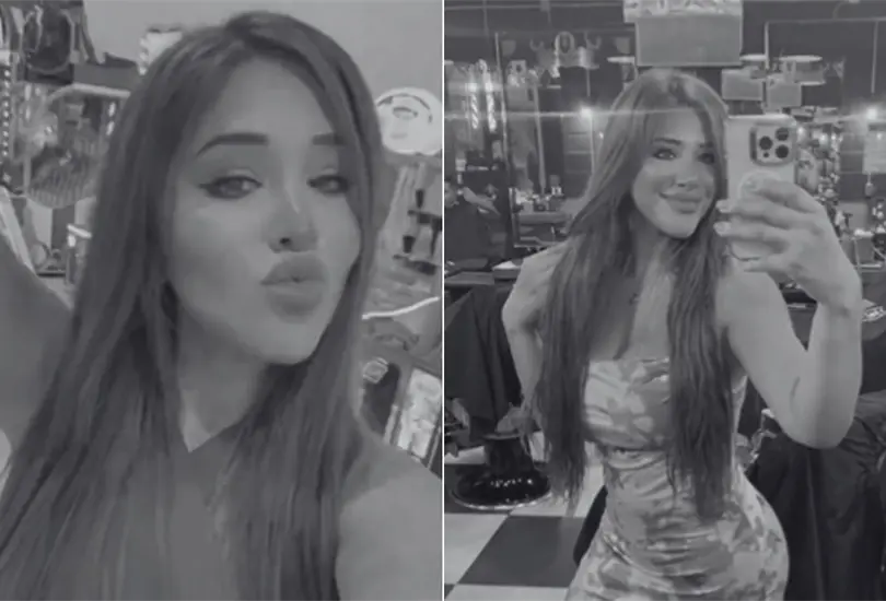 La joven madre se volvió tendencia en redes sociales La joven madre se volvió tendencia en redes sociales