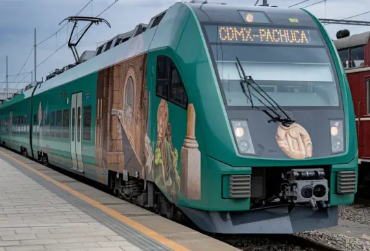 México y Pachuca estarán conectados por un tren. Imagen ilustrativa.