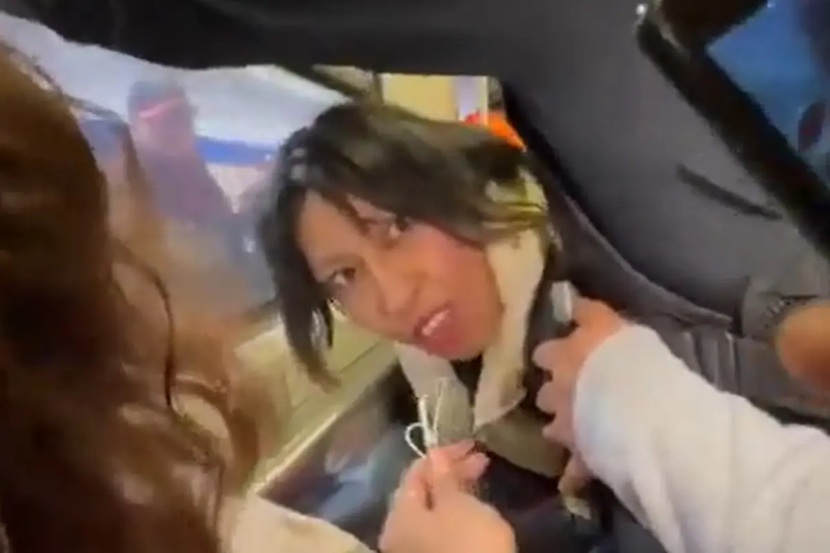 Más de 15 policías desalojan a mujer que contaba cuentos en el Metro Especial