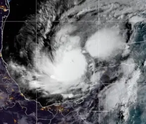 Así se ve el huracán Milton desde el espacio | VIDEO 