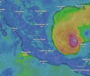 Huracán Milton se intensifica: alcanza la categoría 5, se enfila a Florida