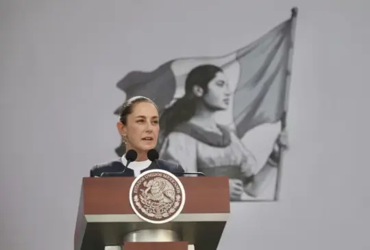 Claudia Sheinbaum, presidenta de México.