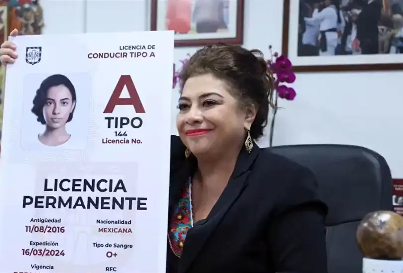 La licencia de conducir permanente ya es una realidad en CDMX La licencia de conducir permanente ya es una realidad en CDMX