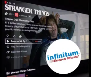 Telmex ofrece Netflix gratis en sus paquetes Infinitum