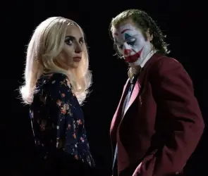 Es horrible: Captan conversación entre Joaquin Phoenix y Lady Gaga tras el estreno