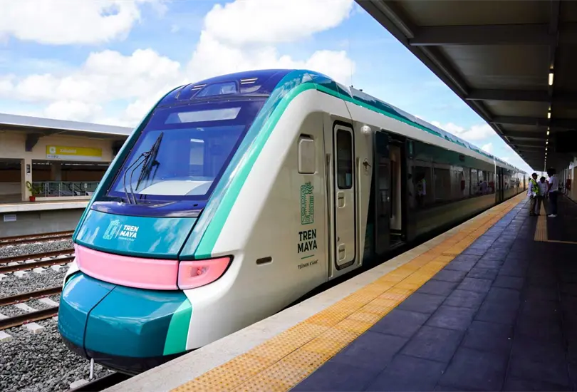 El Tren Maya recorre parte donde del pa&iacute;s donde el hurac&aacute;n Milton amenaz&oacute; pasar