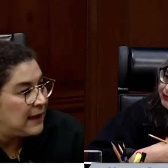 Tensa discusión entre Norma Piña y Lenia Batres en SCJN