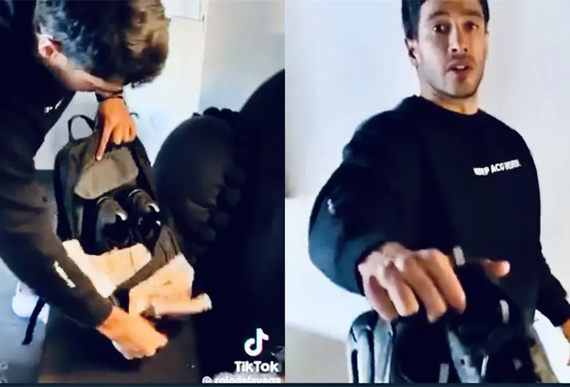 Hermano de la Alcaldesa de Cuauhtémoc presume fajos de billetes Hermano de la Alcaldesa de Cuauhtémoc presume fajos de billetes