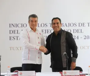 Rutilio Escandón y Eduardo Ramírez inician transición de gobierno