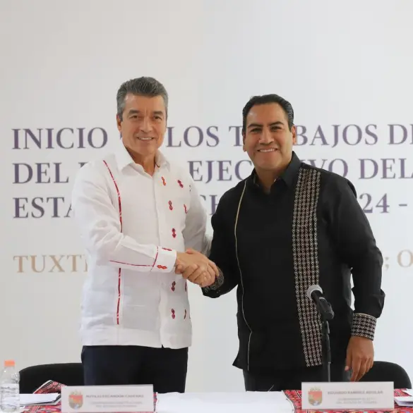 Rutilio Escandón y Eduardo Ramírez inician transición de gobierno