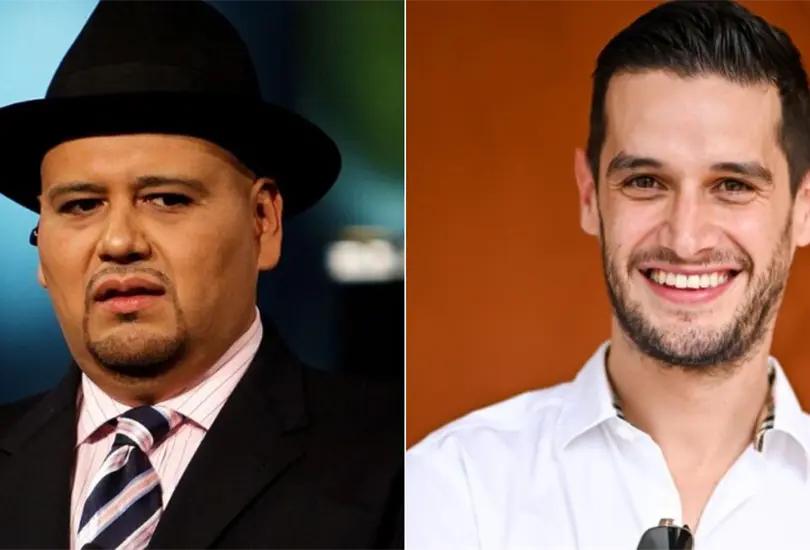 El periodista rompi&oacute; el silencio de su charla con el influencer