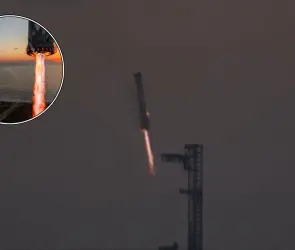 Videos del aterrizaje del megacohete Starship de SpaceX