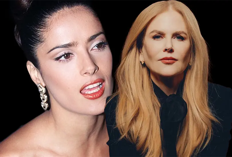 &iquest;Qu&eacute; pas&oacute; entre Nicole Kidman y Salma Hayek?