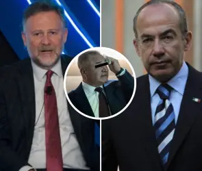 No me cuadra: recuerdan cuando Felipe Calderón y Leo Zuckermann defendían a García Luna en Televisa