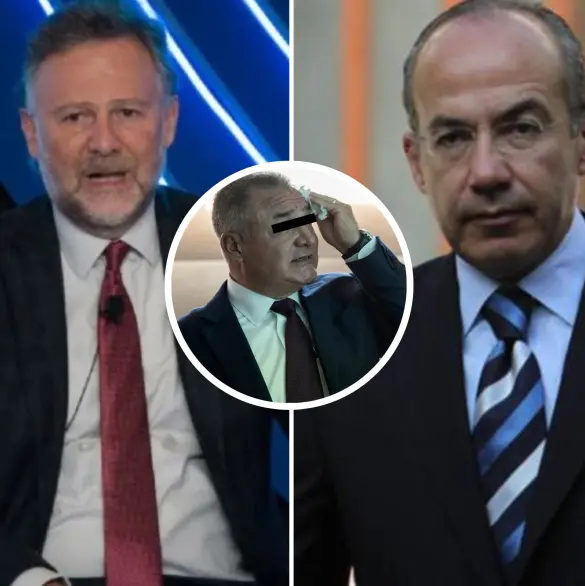 No me cuadra: recuerdan cuando Felipe Calderón y Leo Zuckermann defendían a García Luna en Televisa