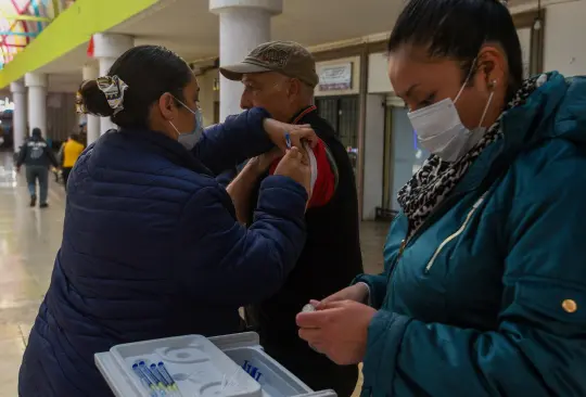 La campaña de Vacunación contra la Influenza y Covid-19 es gratuita.