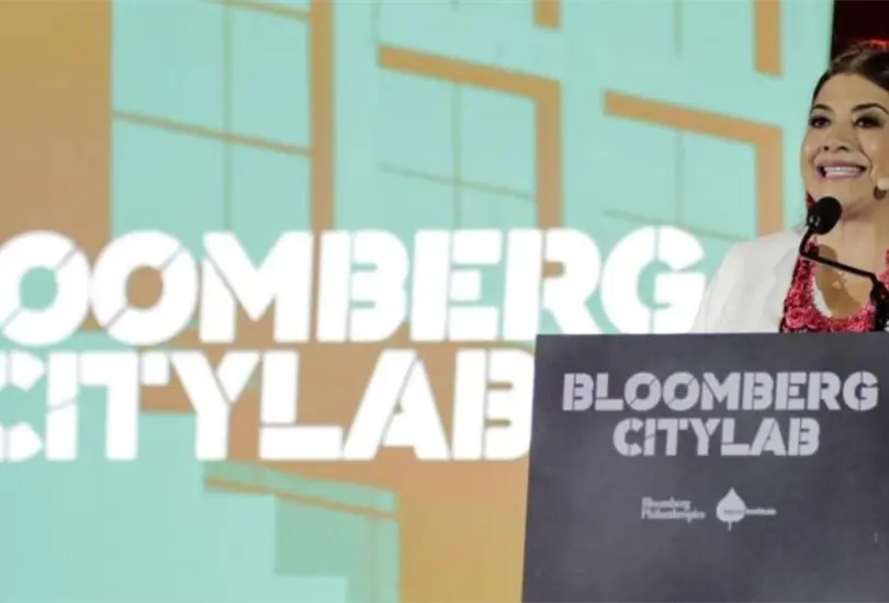 Clara Brugada particip&oacute; en el evento Bloomberg CityLab.