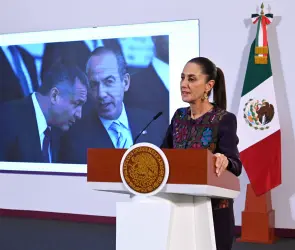Ahora resulta que no se dio cuenta: Sheinbaum tunde a Calderón tras carta sobre García Luna