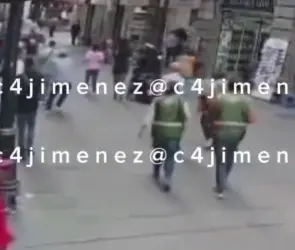 Filtran nuevo video del atentado contra Diana Sánchez Barrios en el Centro Histórico