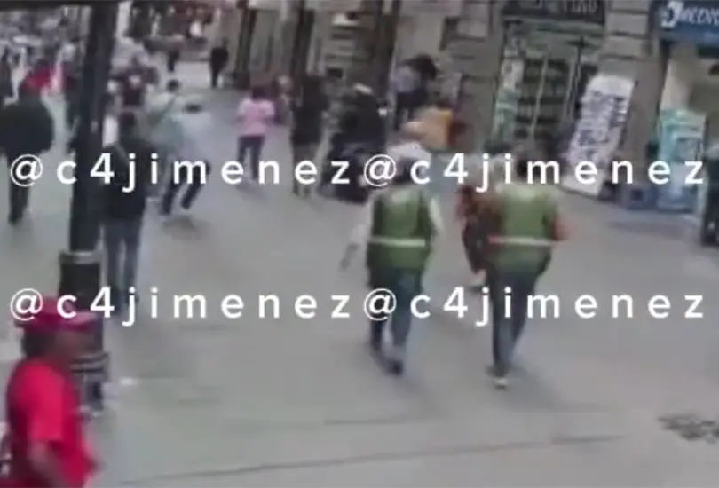 Nuevo video del atentado contra Diana S&aacute;nchez Barrios.