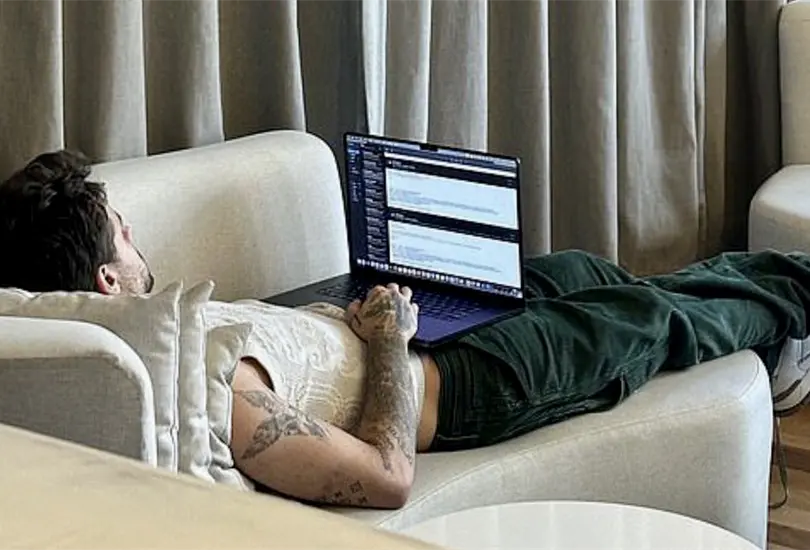 Testigo revela el motivo de la laptop destrozada de Liam Payne