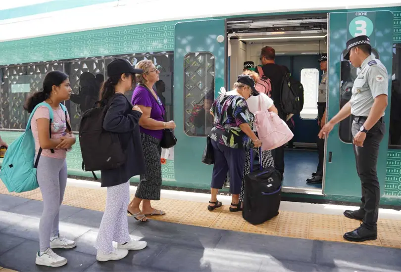 Tren Maya conectar&aacute; con el Corredores de Transporte P&uacute;blico de Quintana Roo
