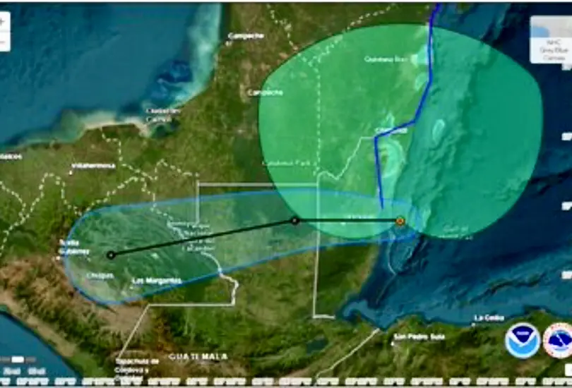 Tormenta Nadine: Estados afectados en las pr&oacute;ximas 48 horas