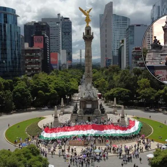 ¿Se cayó el Ángel de la Independencia? La verdad detrás del video