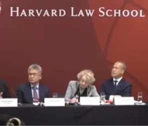 No es broma: Ministro va a Harvard a burlarse de la reforma judicial y genera risas