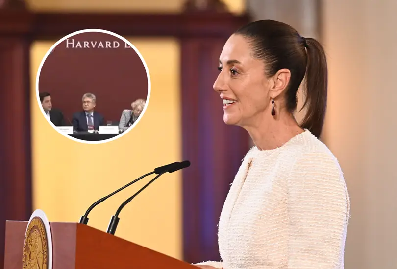 Sheinbaum responde a las burlas en Harvard.