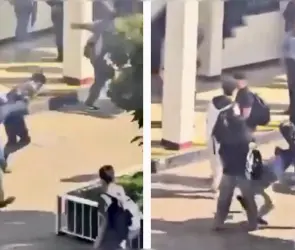 Porros atacan a estudiantes y docentes en el Cecyt 11