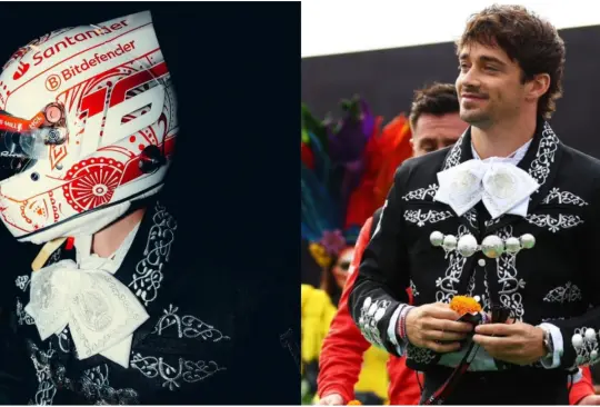 Leclerc conquista México con su traje de mariachi