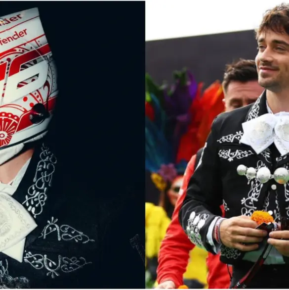 Leclerc conquista México con su traje de mariachi