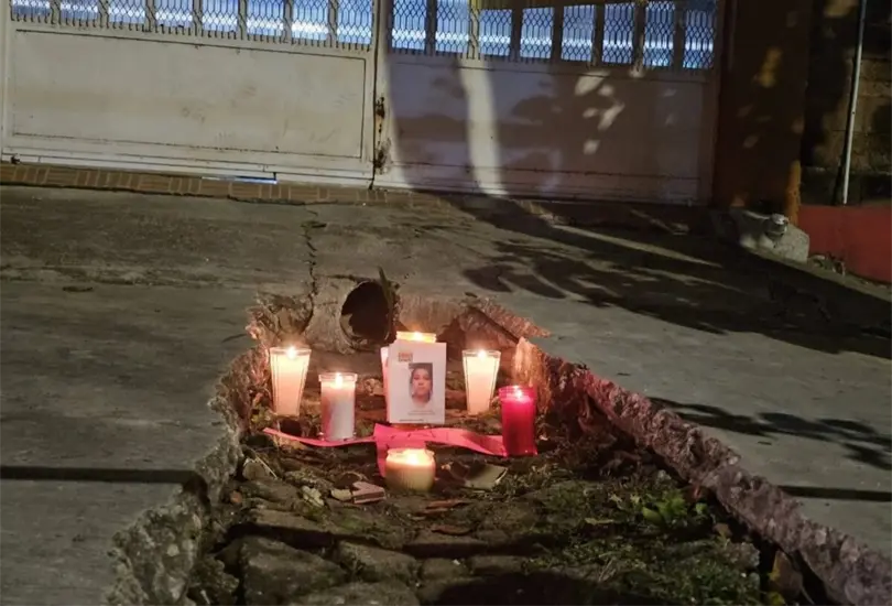 Familiares y  colectivos exigen justicia por el feminicidio de la menor.
