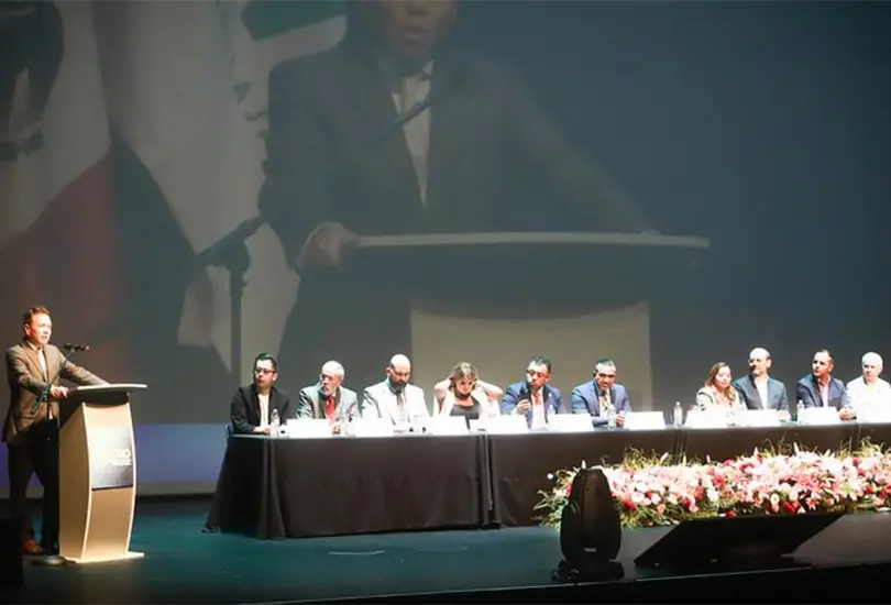 El gobernador electo de Jalisco tuvo participaci&oacute;n en el foro