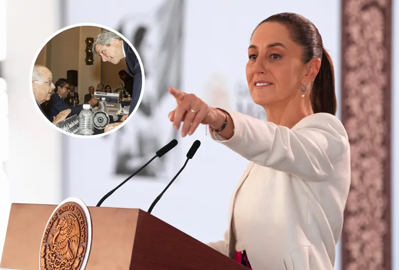 Claudia Sheinbaum se lanz&oacute; contra Claudio X. Gonz&aacute;lez.