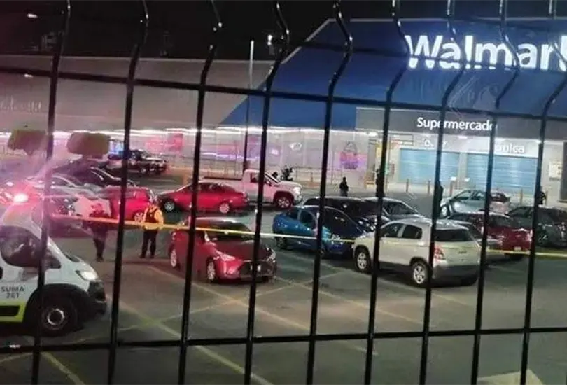 As&iacute; fue la balacera en Walmart Las &Aacute;nimas.
