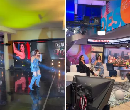 El fin del mundo: critican a Gala Montes por canción en noticiero estelar de Televisa