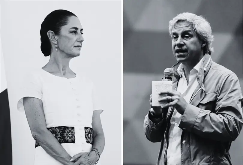 As&iacute; empez&oacute; la disputa entre Claudia Sheinbaum y Claudio X. Gonz&aacute;lez.
