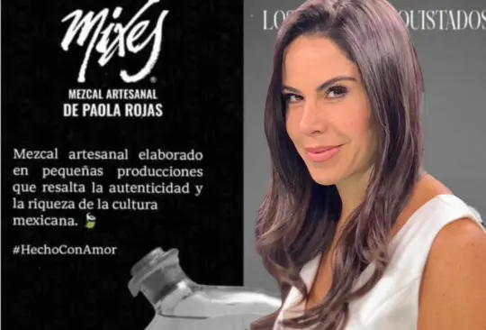 Tunden a Paola Rojas tras lanzamiento de su mezcal Mixes