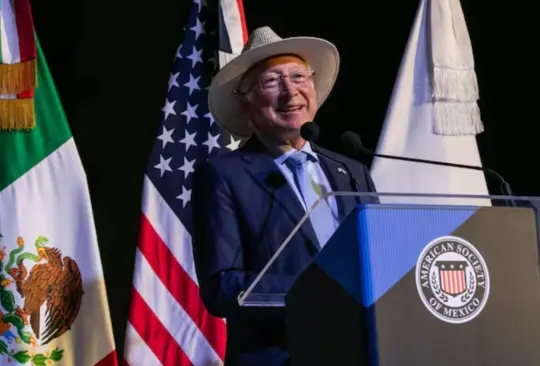 Ken Salazar, embajador de Estados Unidos en México.