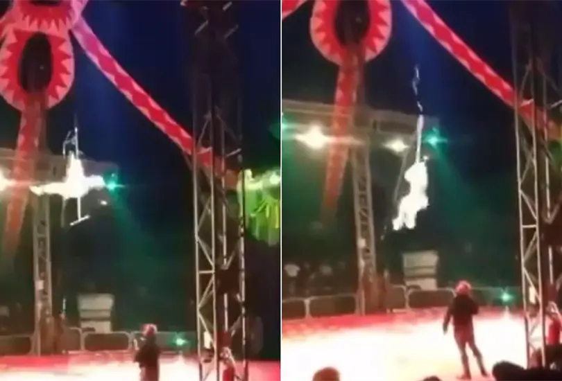 El suceso quedó captado en un video El suceso quedó captado en un video