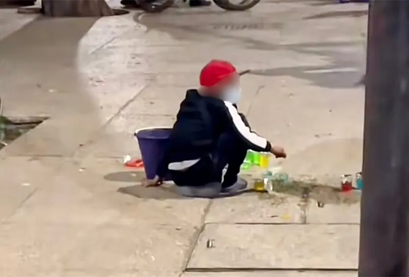 Exponen de nuevo al ni&ntilde;o de las gelatinas