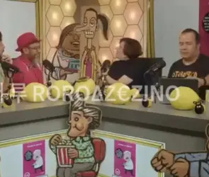 Pobre mujer: exhiben video de Denise Dresser hablando con figura de cartón de Sheinbaum