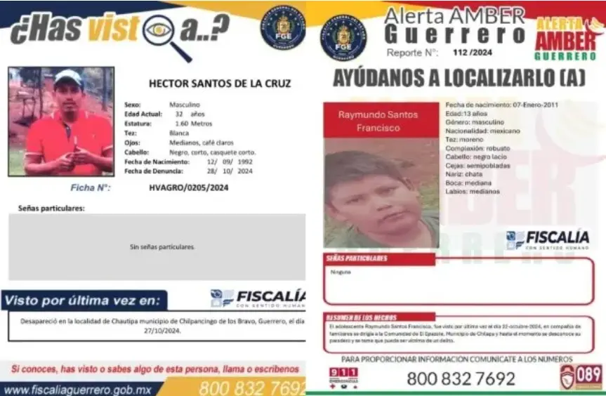 Fiscal&iacute;a de Guerrero / Alerta Amber Guerrero