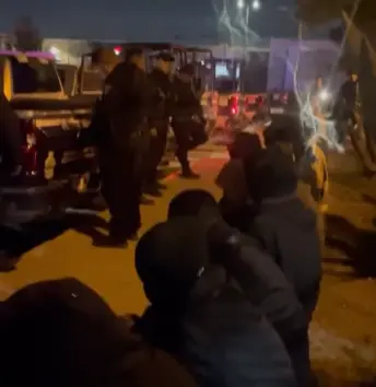 Las personas fueron auxiliadas por los elementos de seguridad SSPM