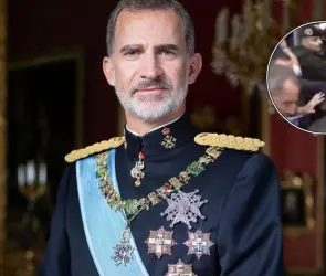 "Asesinos": Lanzan lodo e insultan al rey de Espa&ntilde;a tras inundaciones por la DANA