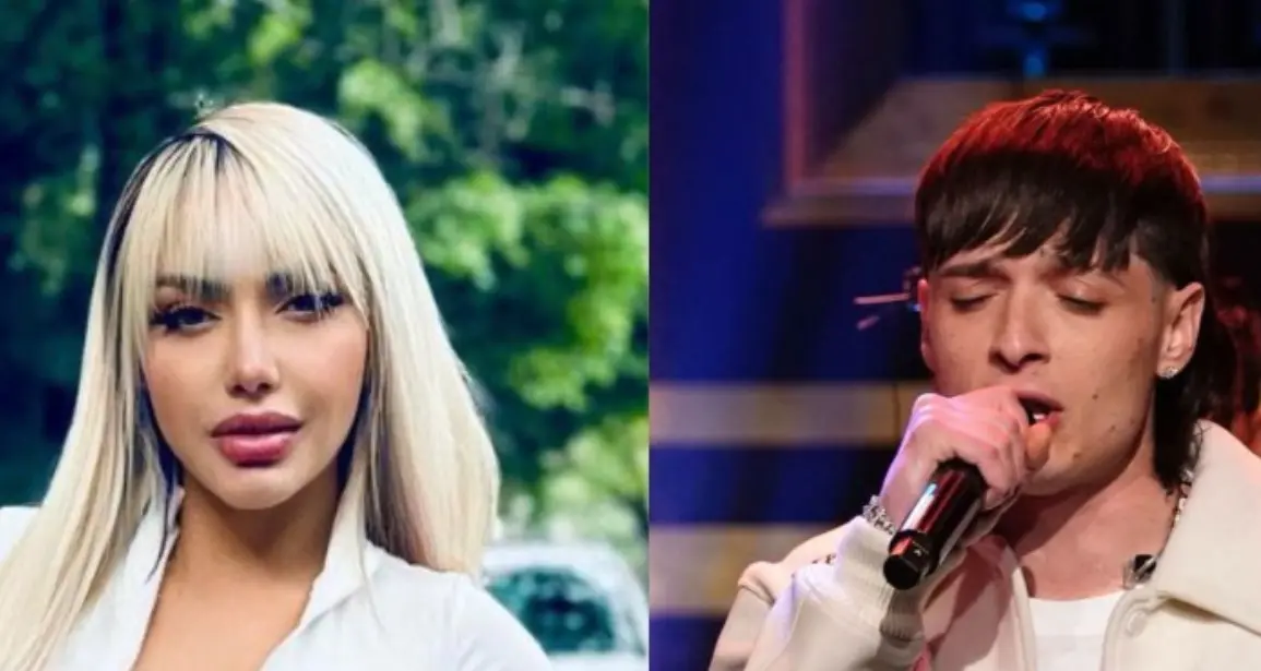 A inicios de 2023, Peso Pluma tuvo un romance breve con la influencer y conductora Jeni de la Vega. El cantante nunca la presentó formalmente como su novia, pero Jeni sí confirmó el noviazgo.<br>