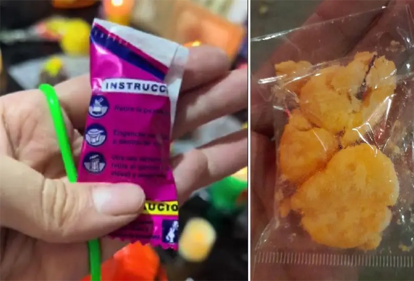 Peligro con la calaverita de D&iacute;a de Muertos